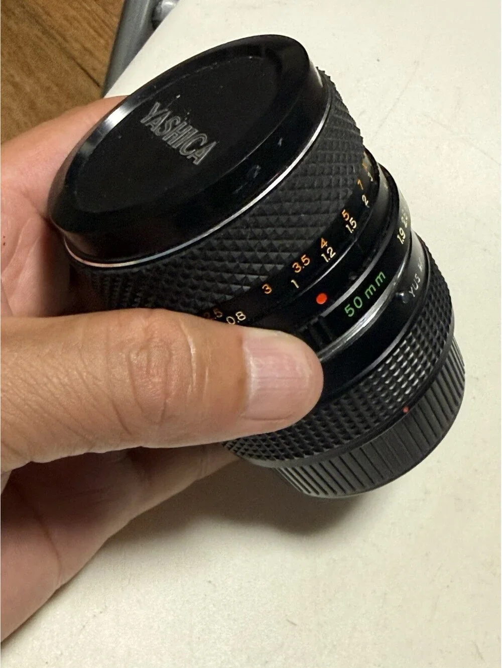 Yashica DSB 50mm F/1.9 Manual Focus Standard Prime Lens W/tele Converter